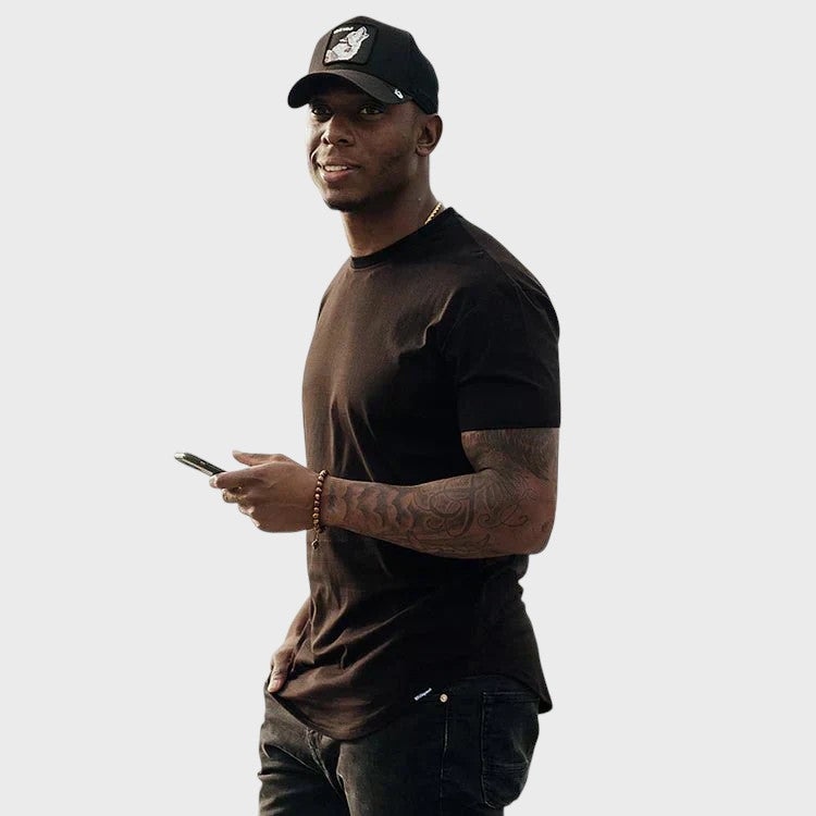 Angelo - T-shirt de Estilo Atlético com Corte Ajustado