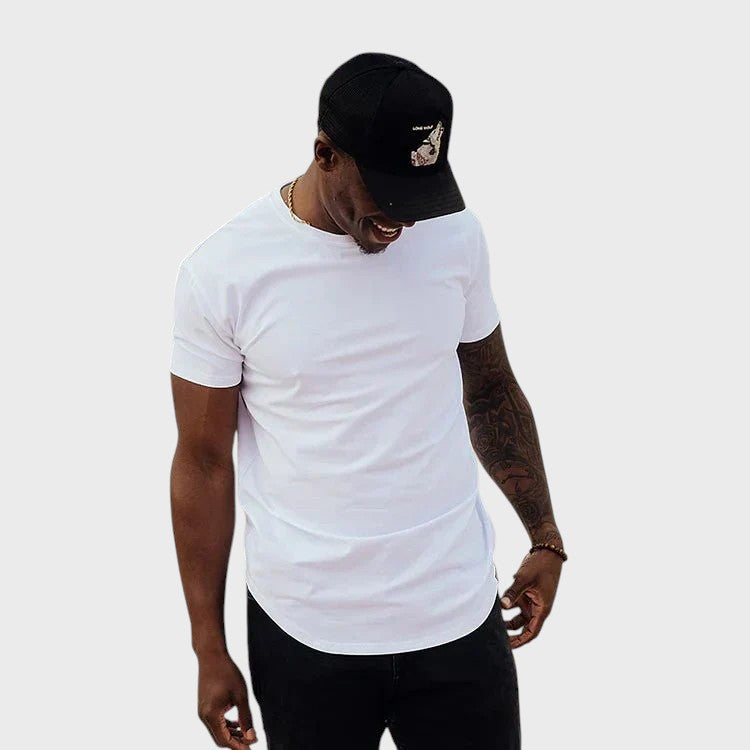 Angelo - T-shirt de Estilo Atlético com Corte Ajustado