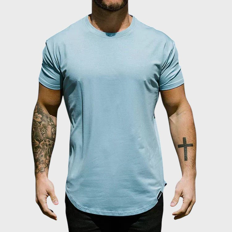 Angelo - T-shirt de Estilo Atlético com Corte Ajustado