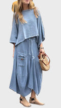 Lara - Conjunto Boho Chic 2 Peças