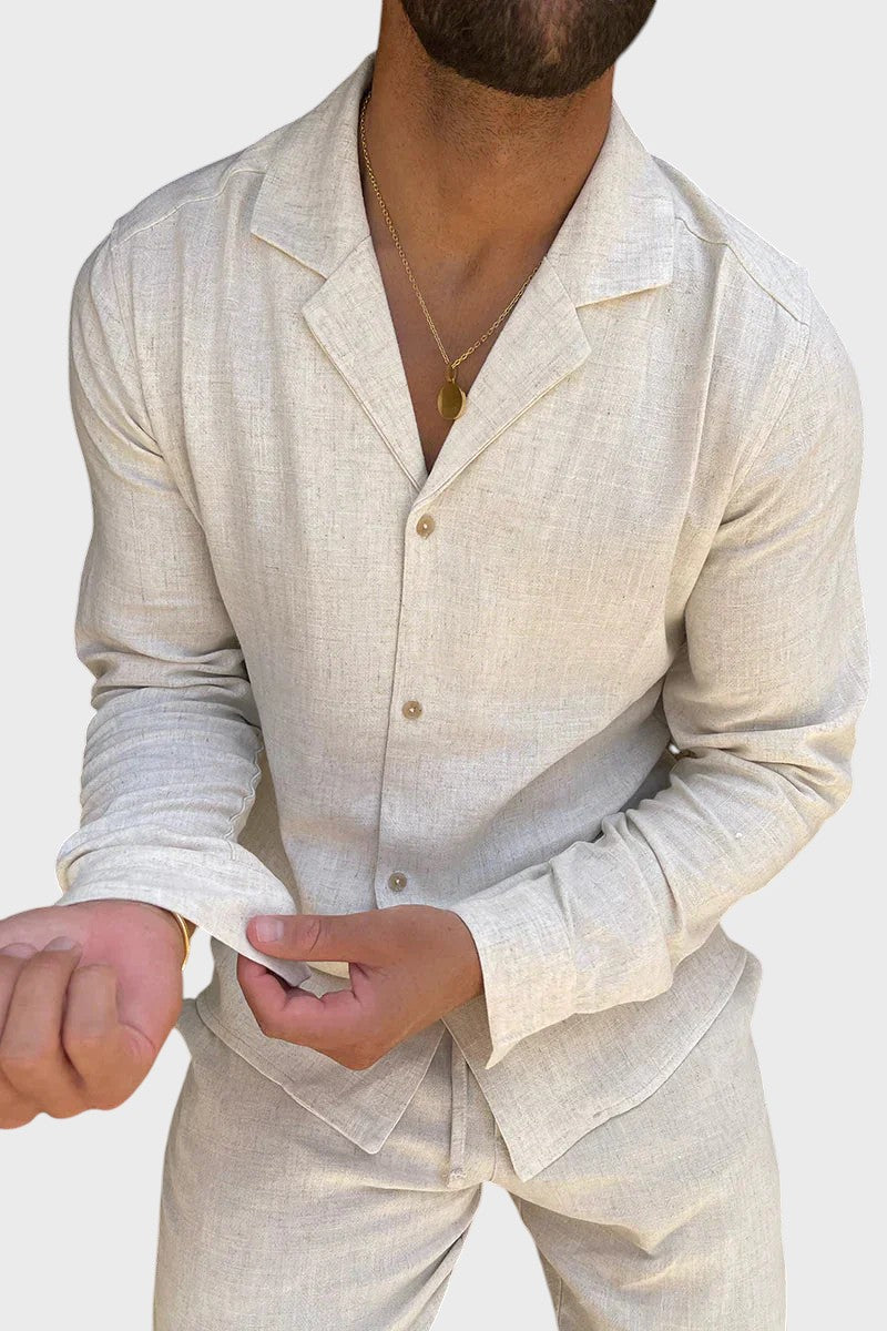 Duarte - Conjunto de linho de alta costura