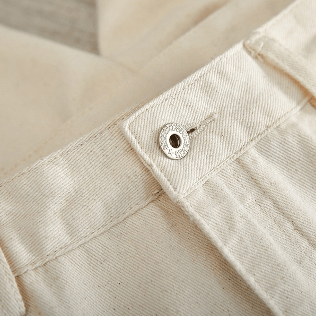 Lourenço - Calças de Ganga brancas