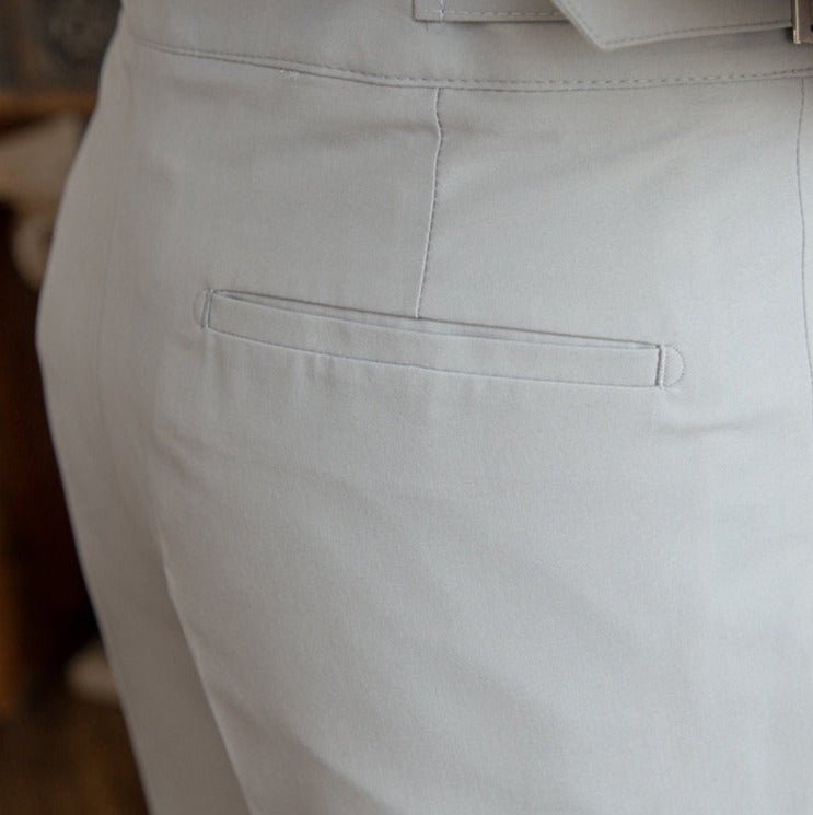 Simão - Calças Casuais Azul Marinho