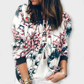 Andreia - Casaco elegante com padrão floral