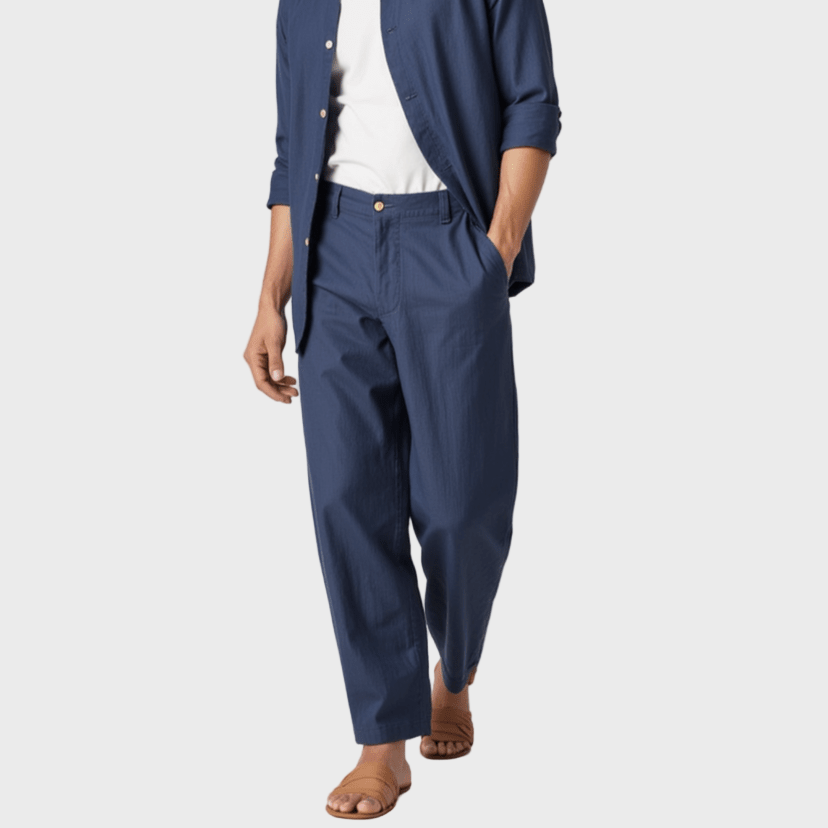 Álvaro - Calças de Linho Slim Fit