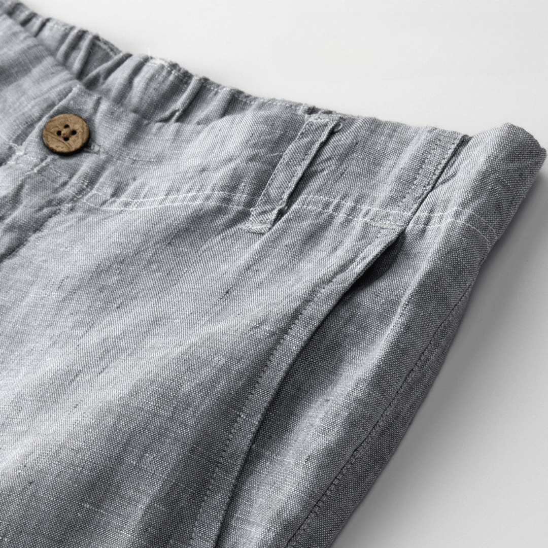 Álvaro - Calças de Linho Slim Fit