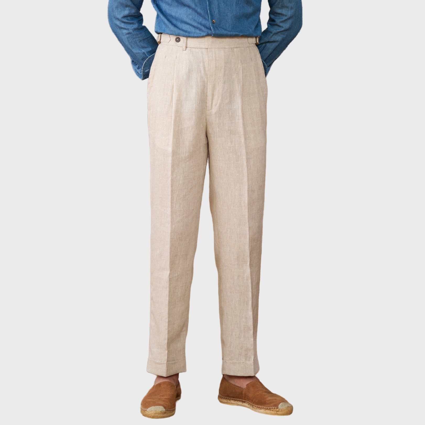 Telmo - Calças de Linho Sereno