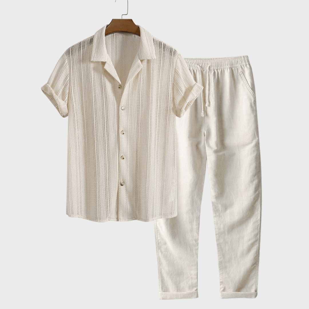 Hugo - Conjunto de Camisa de Manga Curta