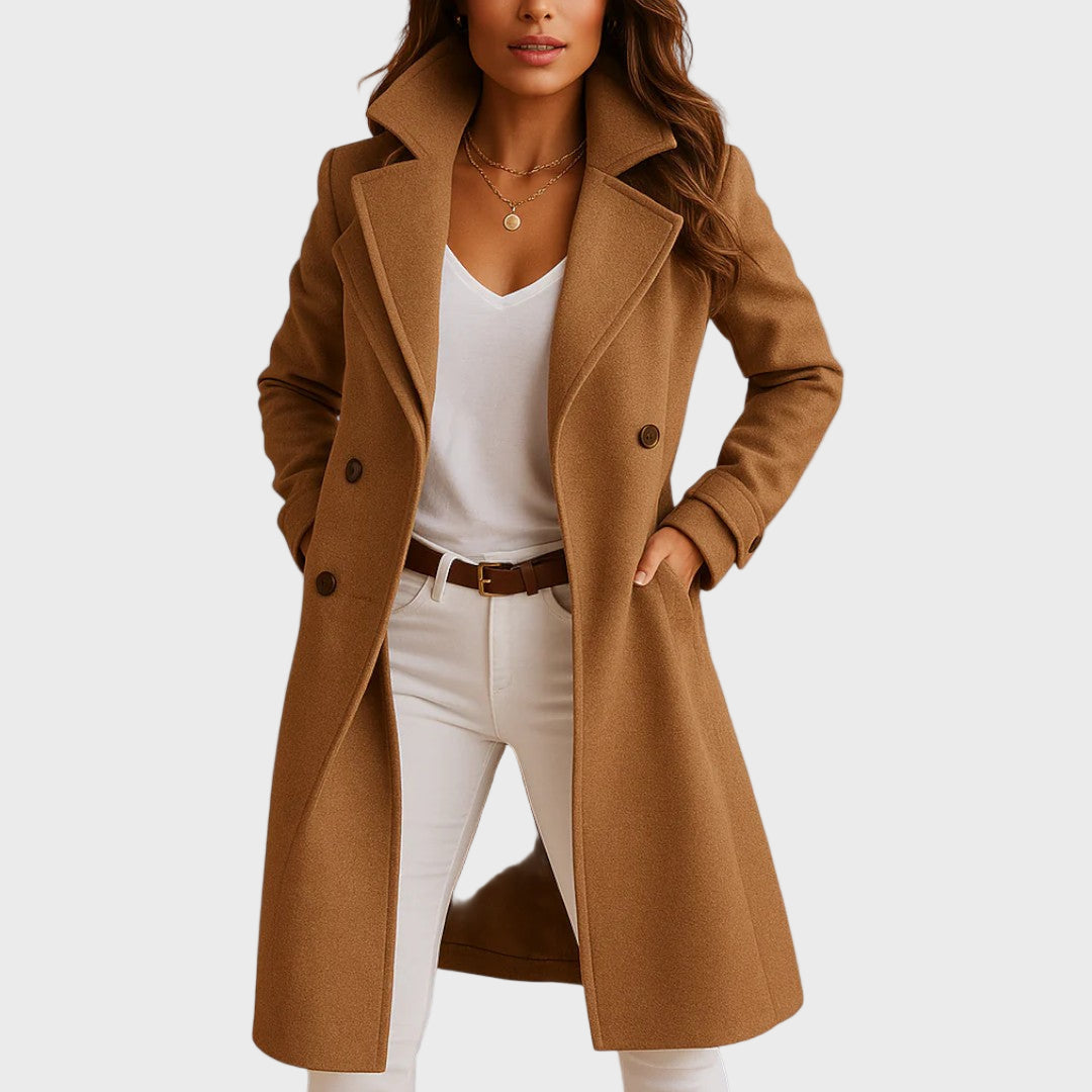 Gabriela - Casaco Clássico em Lã
